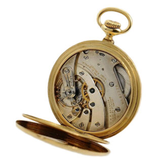 Fine Swiss 18k gold gentleman's pocket watch Circa 1920