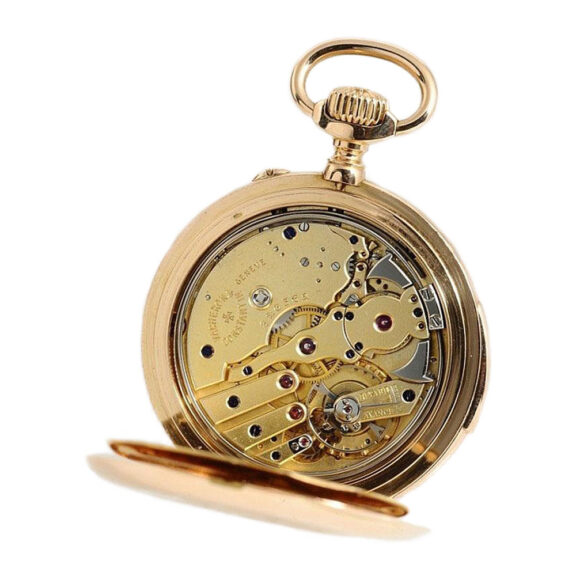 Swiss quarter repeating pocket watch with original box Circa 1915 Swiss quarter repeating pocket watch with original box Circa 1915