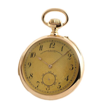 Swiss quarter repeating pocket watch with original box Circa 1915