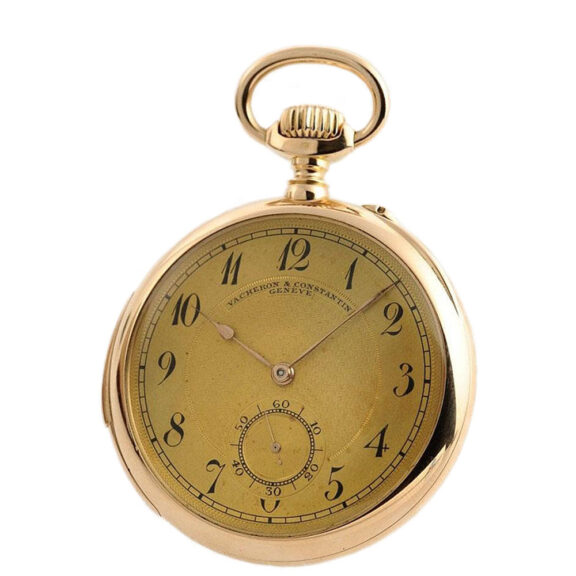 Swiss quarter repeating pocket watch with original box Circa 1915