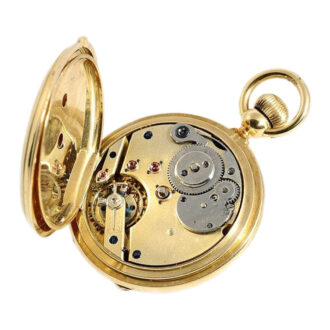 Swiss chronometer with pivoted detent escapement Circa 1890