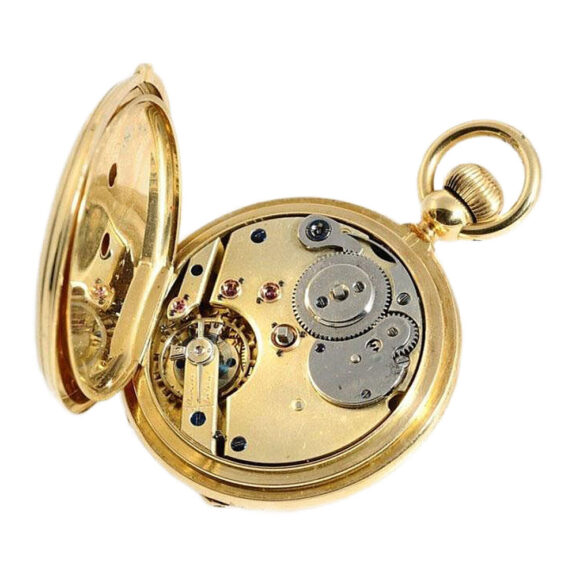 Swiss chronometer with pivoted detent escapement Circa 1890 Swiss chronometer with pivoted detent escapement Circa 1890