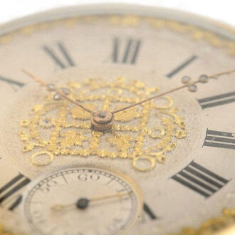 Swiss chronometer with pivoted detent escapement Circa 1890