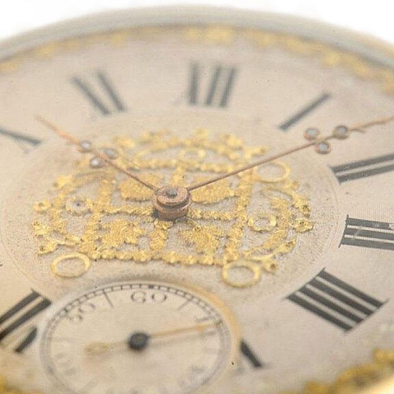 Swiss chronometer with pivoted detent escapement Circa 1890 Swiss chronometer with pivoted detent escapement Circa 1890