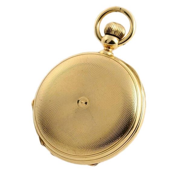 Swiss chronometer with pivoted detent escapement Circa 1890 Swiss chronometer with pivoted detent escapement Circa 1890