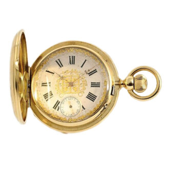 Swiss chronometer with pivoted detent escapement Circa 1890