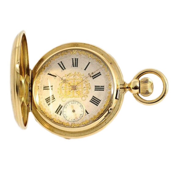 Swiss chronometer with pivoted detent escapement Circa 1890