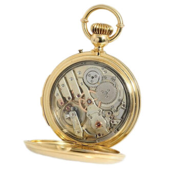Heavy Swiss minute repeating pocket watch Circa 1890 Heavy Swiss minute repeating pocket watch Circa 1890