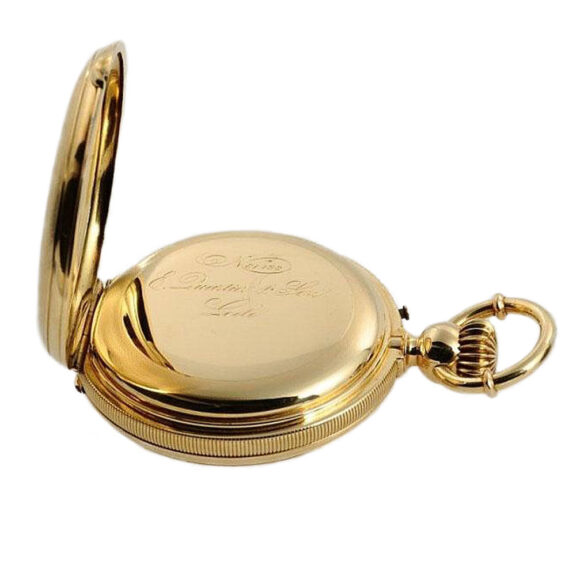 Heavy Swiss minute repeating pocket watch Circa 1890 Heavy Swiss minute repeating pocket watch Circa 1890