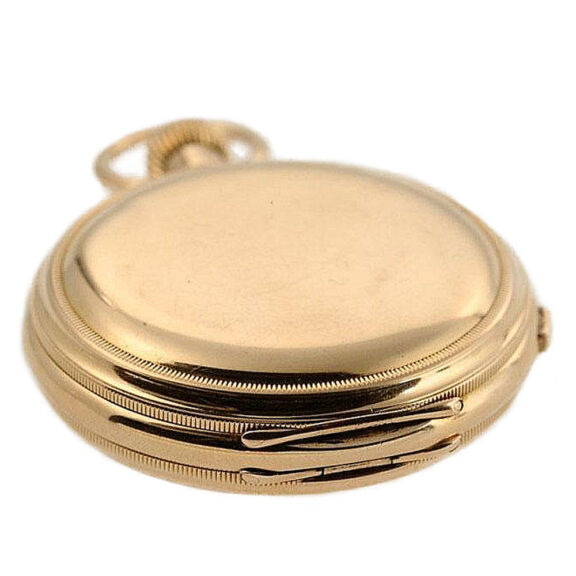 Swiss gold resettable split seconds chronograph Circa 1865 Swiss gold resettable split seconds chronograph Circa 1865