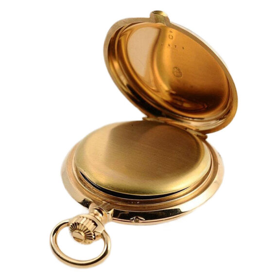 Swiss gold watch with Petite and Grande Sonnerie Circa 1890 Swiss gold watch with Petite and Grande Sonnerie Circa 1890