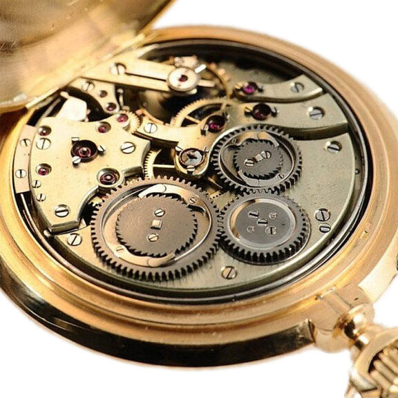 Swiss gold watch with Petite and Grande Sonnerie Circa 1890 Swiss gold watch with Petite and Grande Sonnerie Circa 1890