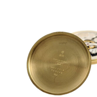 Swiss gold very fine Geneva pocket watch Circa 1950