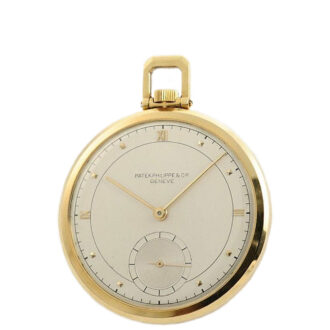 Swiss gold very fine Geneva pocket watch Circa 1950