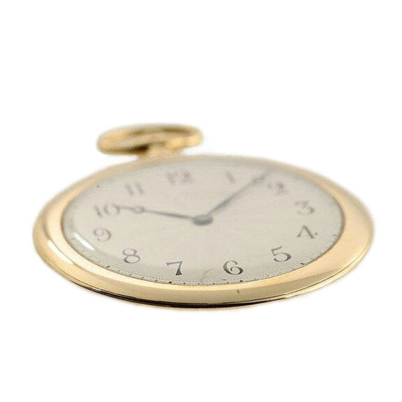 Rare Swiss/French ultra-thin 18k gold pocket watch Circa 1920 Rare Swiss/French ultra-thin 18k gold pocket watch Circa 1920