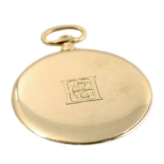 Rare Swiss/French ultra-thin 18k gold pocket watch Circa 1920