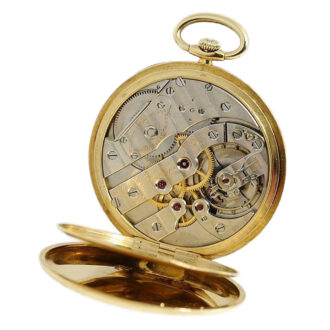 Fine Danish 18k gold gentleman's pocket watch Circa 1922