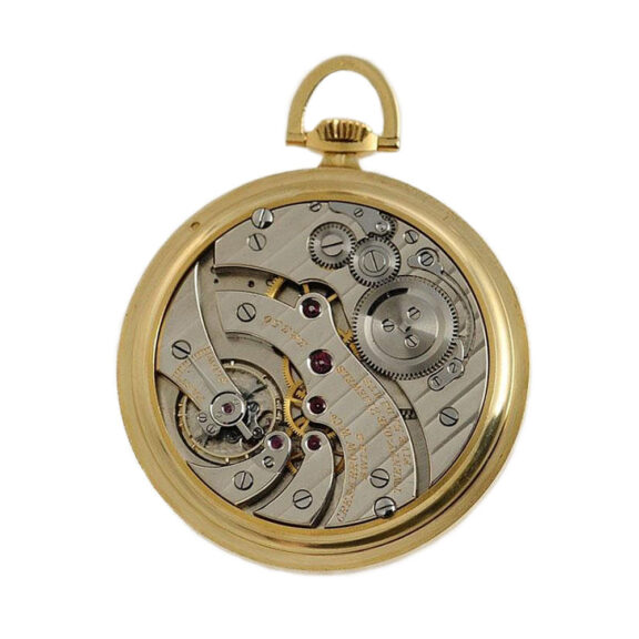 Swiss watch with eight day power reserve indicator Circa 1910 Swiss watch with eight day power reserve indicator Circa 1910