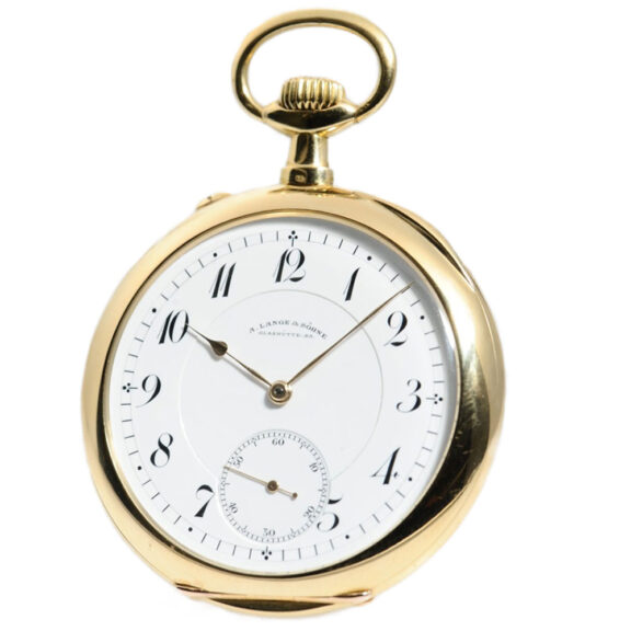 German in quality 1A manufactured gold pocket watch Circa 1908