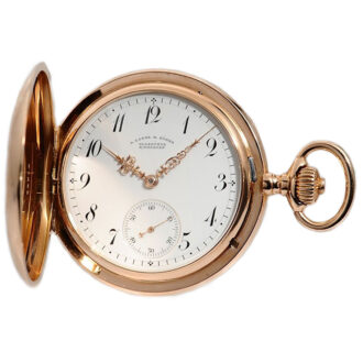 German gold pocket watch manufactured in quality 1A Circa 1901