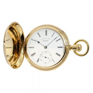German gold pocket watch manufactured in quality 1A Circa 1882