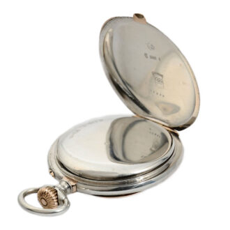 German silver pocket watch manufactured in quality 1A Circa 1890