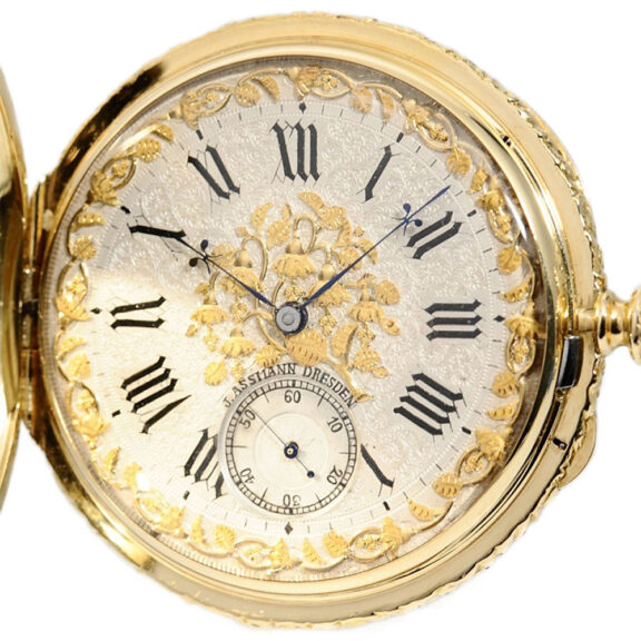 German gold pocket watch manufactured in quality 1A Circa 1890 German gold pocket watch manufactured in quality 1A Circa 1890