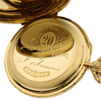 German gold pocket watch manufactured in quality 1A Circa 1890