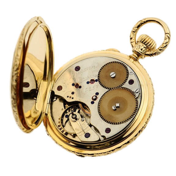 German gold pocket watch manufactured in quality 1A Circa 1890 German gold pocket watch manufactured in quality 1A Circa 1890