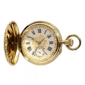 German gold pocket watch manufactured in quality 1A Circa 1890