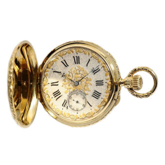 German gold pocket watch manufactured in quality 1A Circa 1890