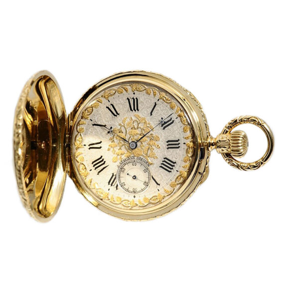 German gold pocket watch manufactured in quality 1A Circa 1890