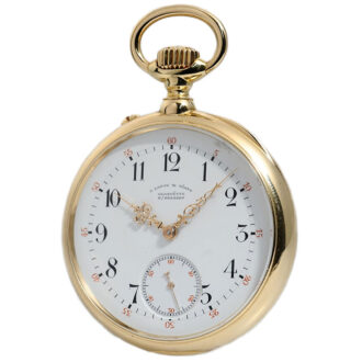 German gold pocket watch manufactured in quality 1A Circa 1898
