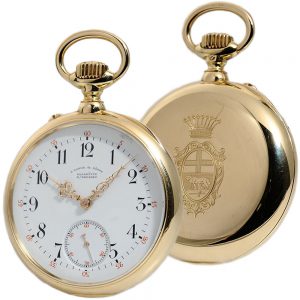 German gold pocket watch manufactured in quality 1A Circa 1898