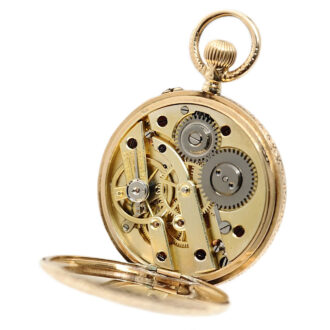 Fine Swiss/German 14-carat gold pendant watch Circa 1890