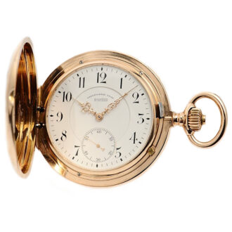 German Glashütte watch manufactured in quality 1A Circa 1904