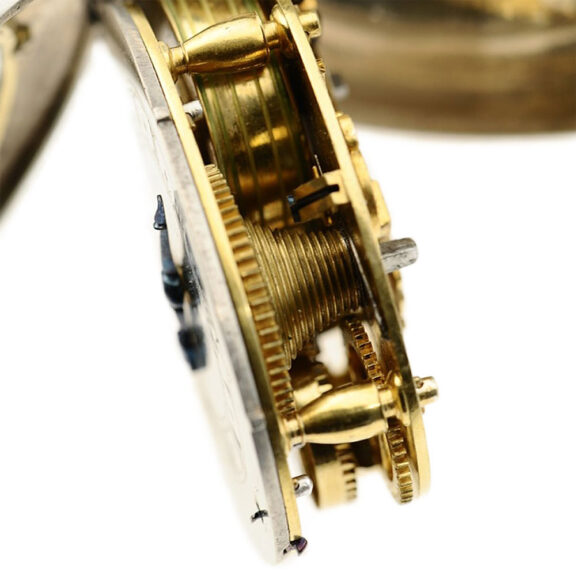English silver oval pre-balance spring puritan verge watch Circa 1640 English silver oval pre-balance spring puritan verge watch Circa 1640
