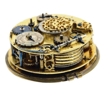Rare Swiss single-handed self striking verge watch Circa 1690 Rare Swiss single-handed self striking verge watch Circa 1690