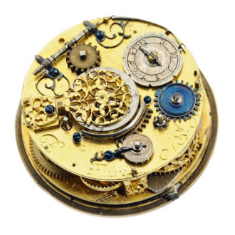 Rare Swiss single-handed self striking verge watch Circa 1690 Rare Swiss single-handed self striking verge watch Circa 1690