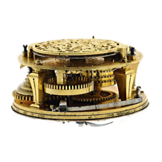 Heavy French decorative verge pocket watch Circa 1710