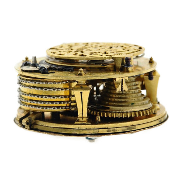Heavy French decorative verge pocket watch Circa 1710 Heavy French decorative verge pocket watch Circa 1710