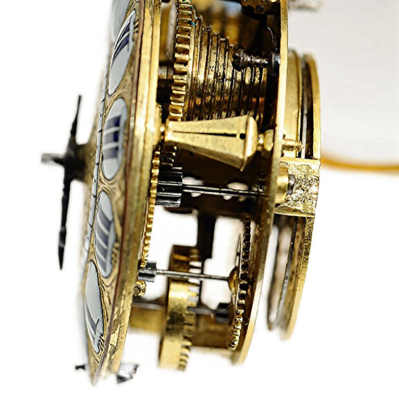 French decorative single-handed verge pocket watch Circa 1720 French decorative single-handed verge pocket watch Circa 1720