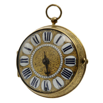 French decorative single-handed verge pocket watch Circa 1720 French decorative single-handed verge pocket watch Circa 1720