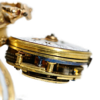 Fine and rare English decorative miniature watch Circa 1760 Fine and rare English decorative miniature watch Circa 1760