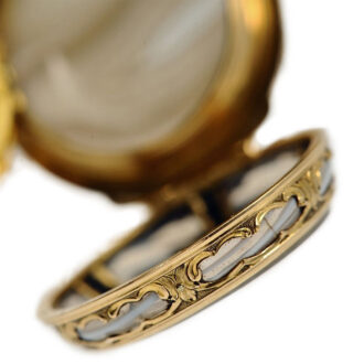 Fine and rare English decorative miniature watch Circa 1760 Fine and rare English decorative miniature watch Circa 1760