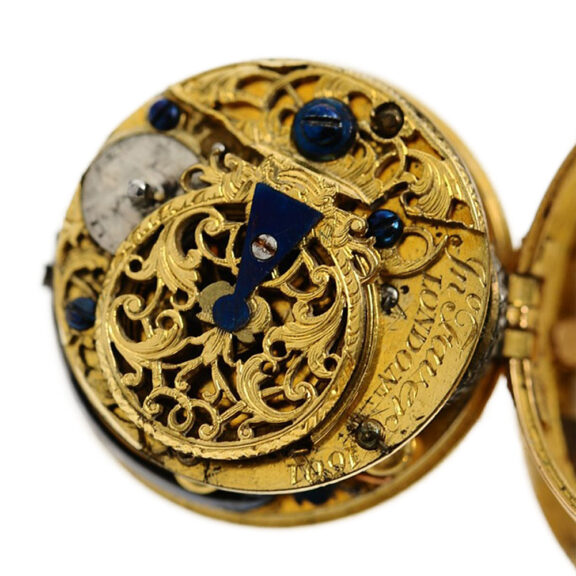 Fine and rare English decorative miniature watch Circa 1760 Fine and rare English decorative miniature watch Circa 1760