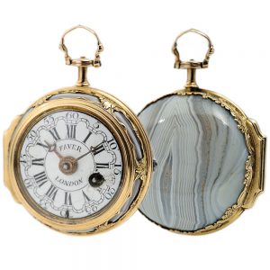 Fine and rare English decorative miniature watch Circa 1760