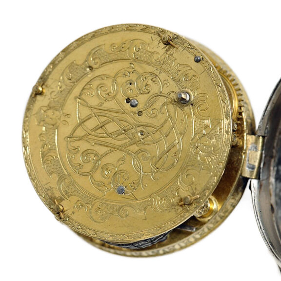 Rare Irish silver verge watch with mock pendulum Circa 1730 Rare Irish silver verge watch with mock pendulum Circa 1730