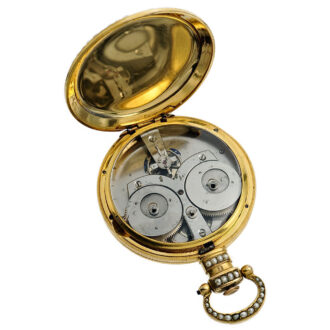 Swiss gilt duplex pocket watch for Chinese market Circa 1850