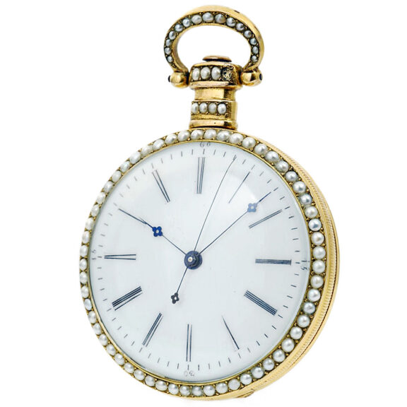Swiss gilt duplex pocket watch for Chinese market Circa 1850 Swiss gilt duplex pocket watch for Chinese market Circa 1850